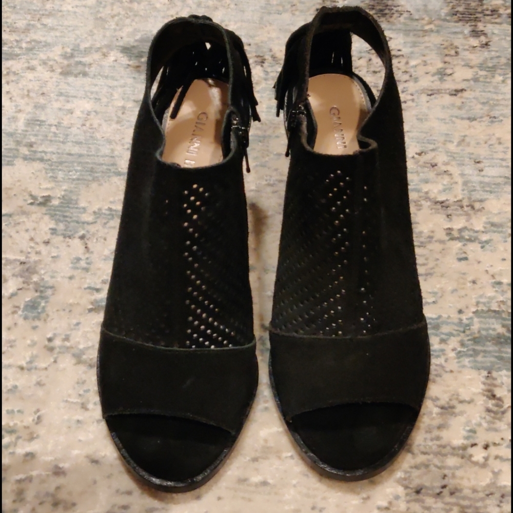 Gianni Bini  ankle open toe bootie/sandal